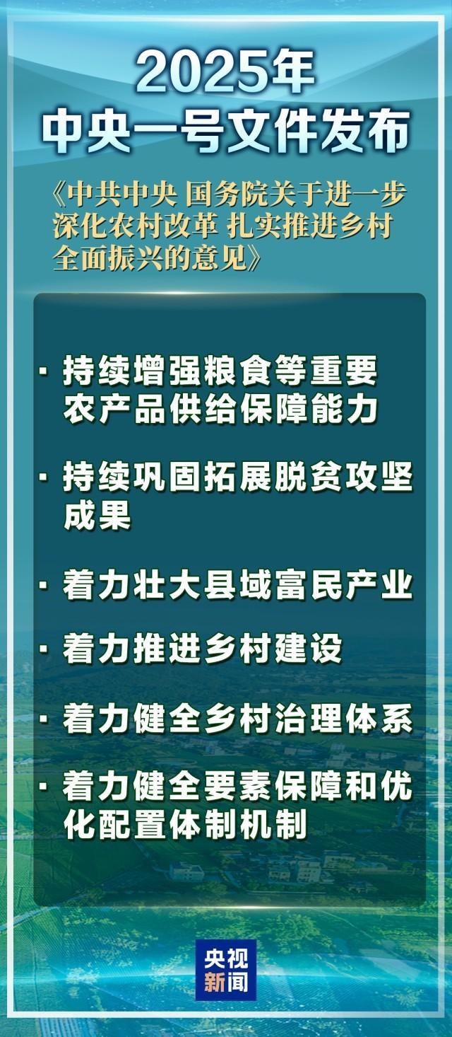 中央一號文件釋放了哪些新信號