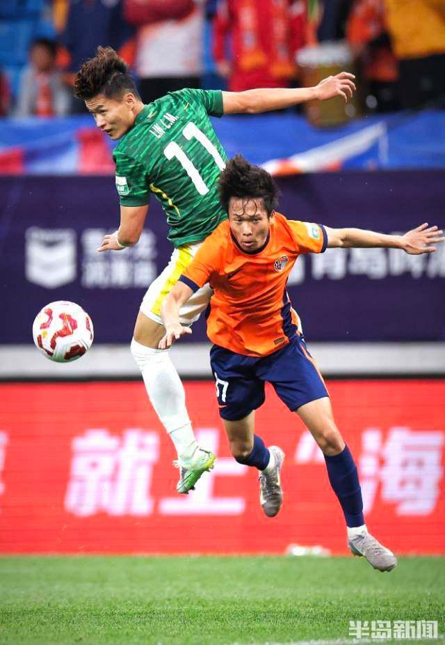青島海牛壓哨絕平北京國安 頑強(qiáng)拼搏終獲一分