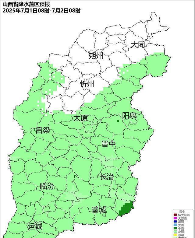 實拍山西雨水傾瀉全過程