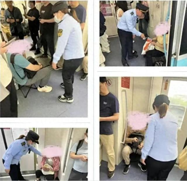 上海地铁回应乘客自带板凳：一场对地铁“板凳族”的劝退开始了