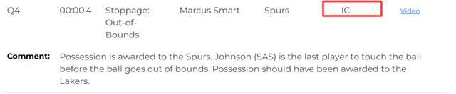 NBA裁判报告：湖人遭重大错判仍险胜马刺 湖人连胜扩大至5场