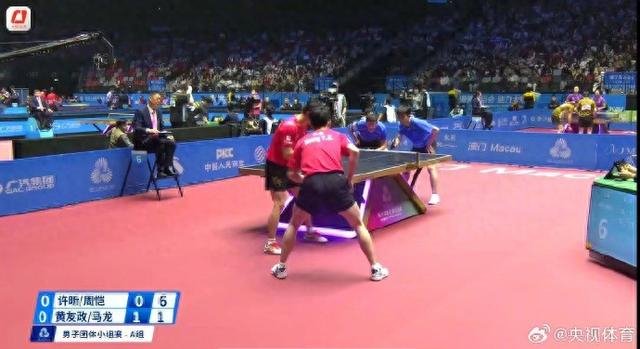 全运会乒乓：马龙连赢2场击败“小马龙”！北京男团强势晋级8强