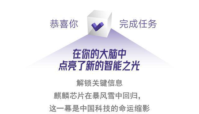 麒麟芯片:暴風雪里的綠洲 科技突圍的象征