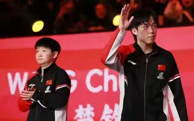 王楚钦打完混双打男双 国乒豪取六连胜