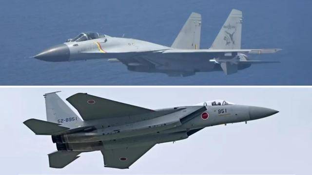 日本炒作殲-15對日F-15“雷達(dá)照射” 日方緊急召開記者會