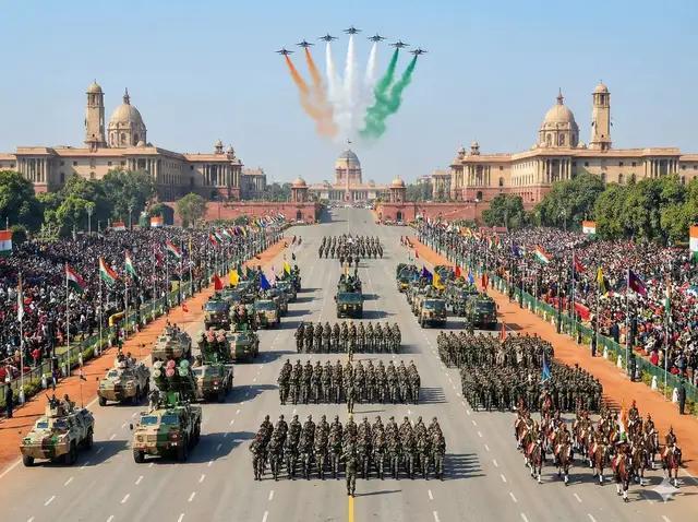 除了摩托车叠罗汉印度阅兵还有啥可看 军事转型亮点多