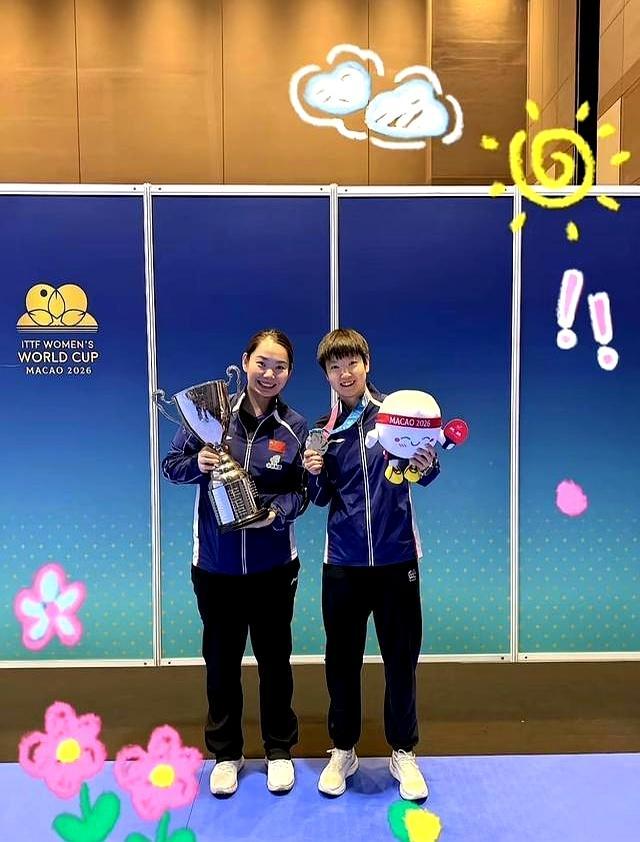 王楚钦孙颖莎澳门大片上新 冠军荣耀背后的故事