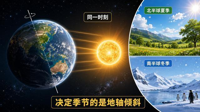 夏至前后地球离太阳更远为何会更热 地轴倾斜决定季节变化