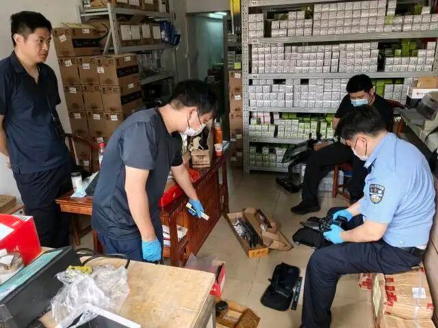 深圳公安缴获19支枪支