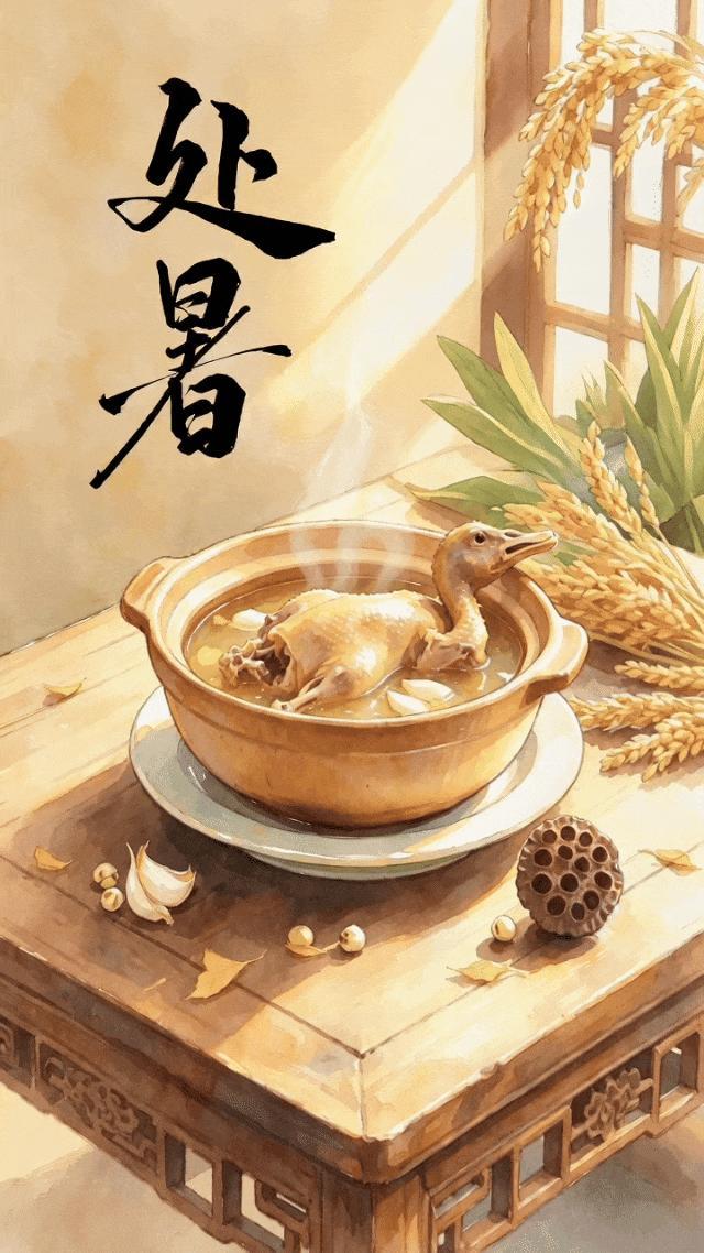 处暑为什么要吃鸭