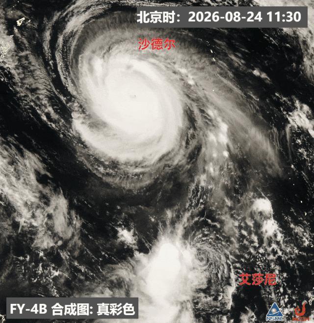 台风沙德尔是又一个白海豚吗 密集台风缓解三伏炎热