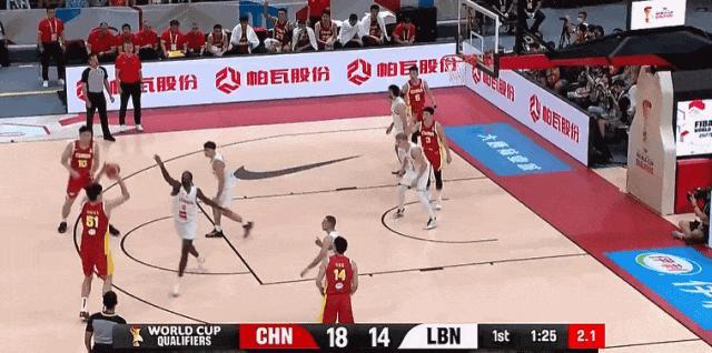 杨瀚森19分9板3助 中国男篮险胜黎巴嫩