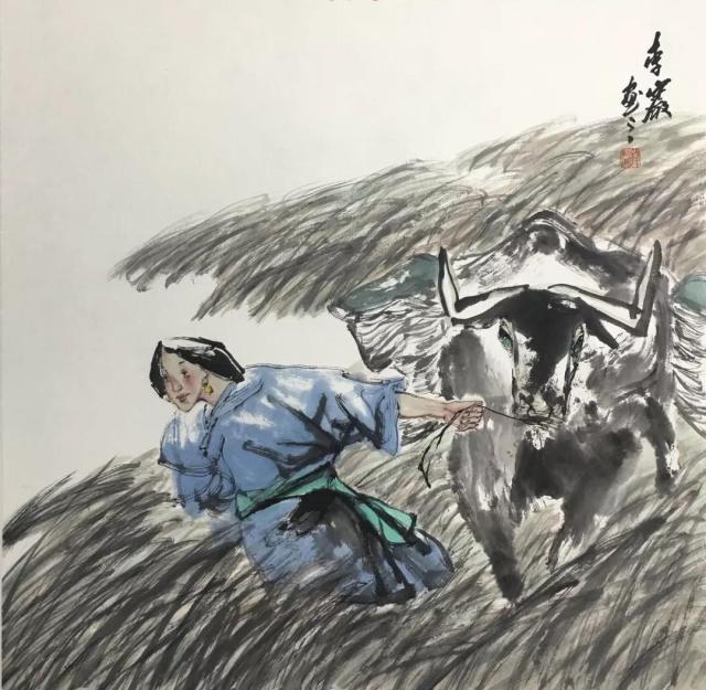 意象清新凝练厚重著名画家李岩现实主义绘画风格解读