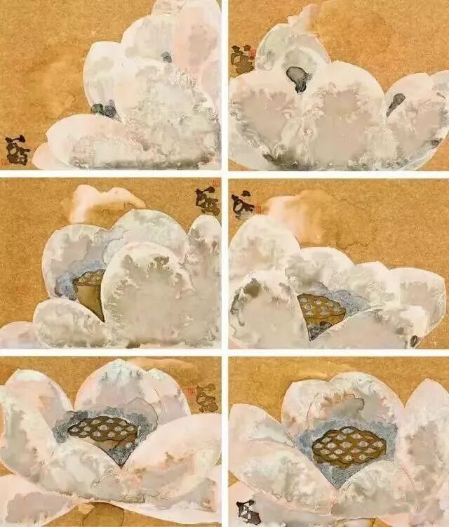 金底开墨境,南国写风华——林蓝的“金版水墨”构建出华贵而清雅、传统又现代的绘画面貌