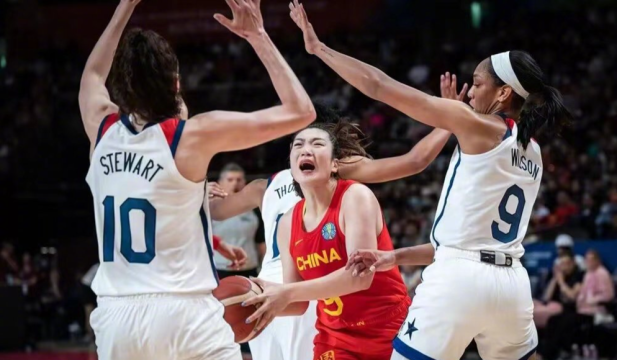 女篮世界杯中国惜败美国
