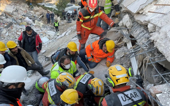 香港特区救援队在土耳其灾区救出三名幸存者