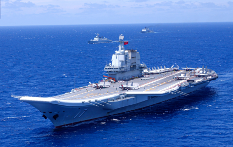 山東艦航母編隊(duì)抵達(dá)香港海域