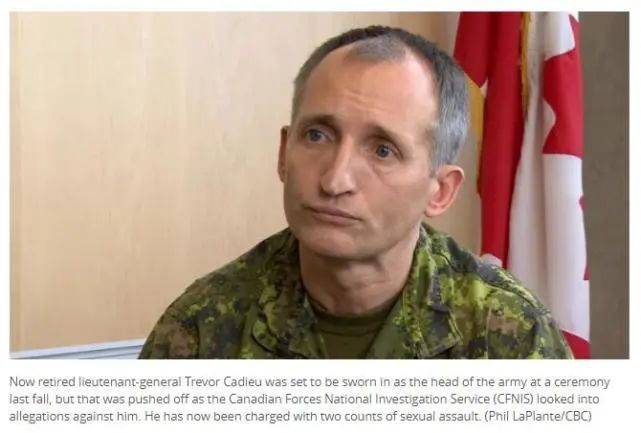 在乌克兰“作战”的这名加拿大退役中将，被控性侵