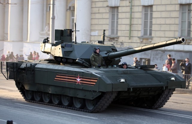 俄印可能以“阿玛塔”为基础研制新坦克