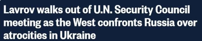 俄乌安理会上交锋 俄外长提前离场 西方国家故意煽动冲突乌克兰准备扮演反俄角色