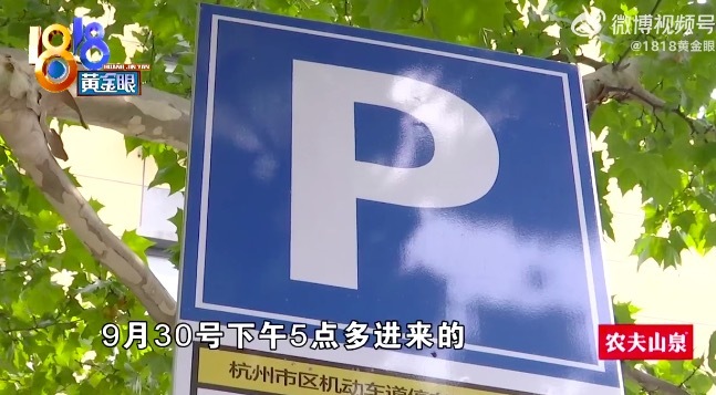 路边停了一天多！停车费3元半小时车主说容易误解