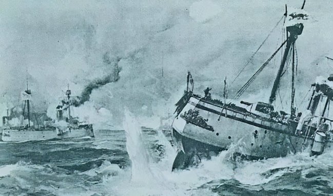 甲午中日战争|甲午战争爆发时，北洋水师舰船有多老旧？最老服役22年