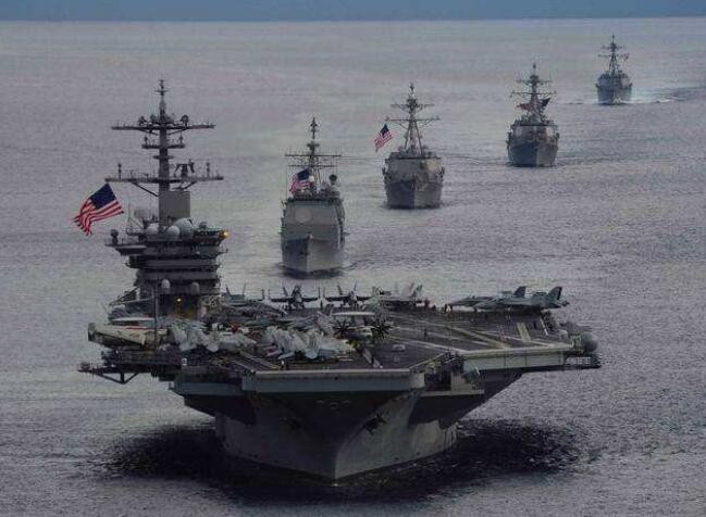 美针对中国增加的军费 只能在太平洋上打几个水漂