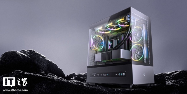 九州风神 140mm 四面 ARGB 光效散热风扇 FL14(R)开售,正反叶黑白双色同价 189 元