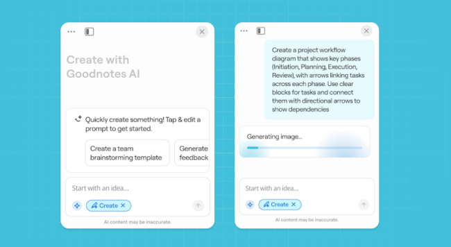 热门笔记应用 Goodnotes 7.0.0 版本发布：白板、AI、焕新 UI，国内上一代老用户可直接升级