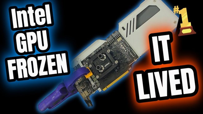 用汽车防冻液超频：-17℃ 英特尔锐炫 B580 显卡性能提升 16%，成功打破其 3DMark Time Spy 世界纪录