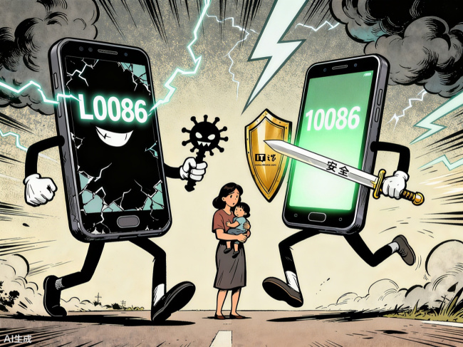 运营商版李逵和李鬼：央视揭秘“l0086”冒充“10086”的移动支付陷阱