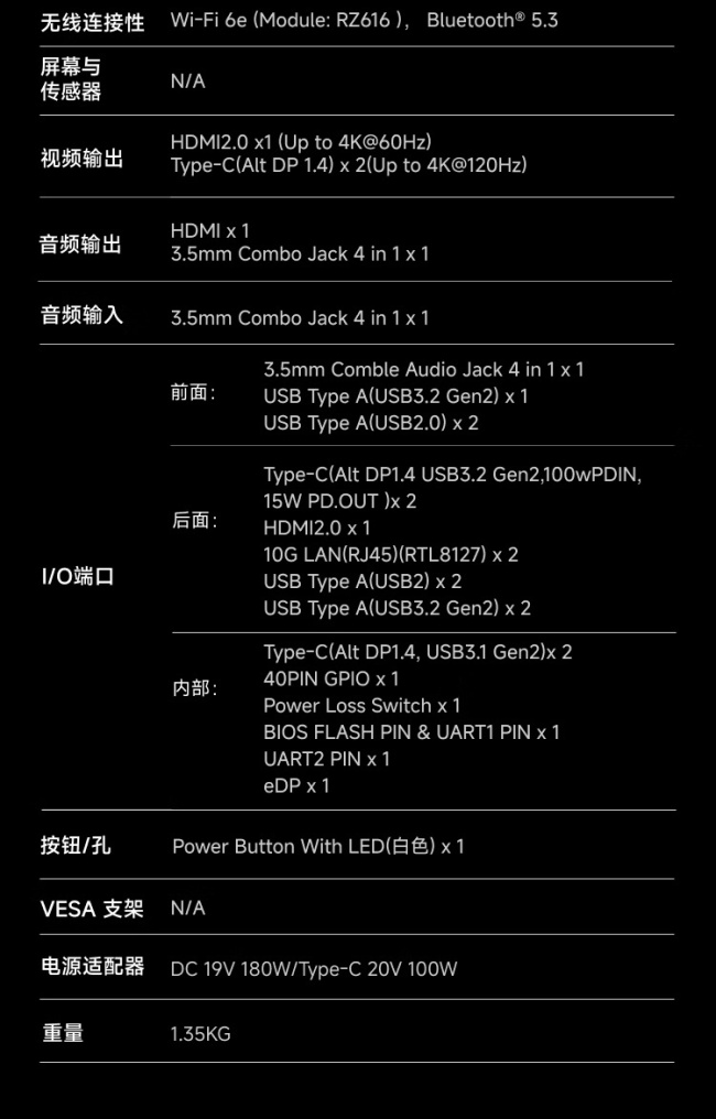 全球首款 UEFI ARM 迷你工作站:铭凡 MS-R1 国行定价 3299 元,双万兆网口 + 全长 PCIe×16 拓展插槽
