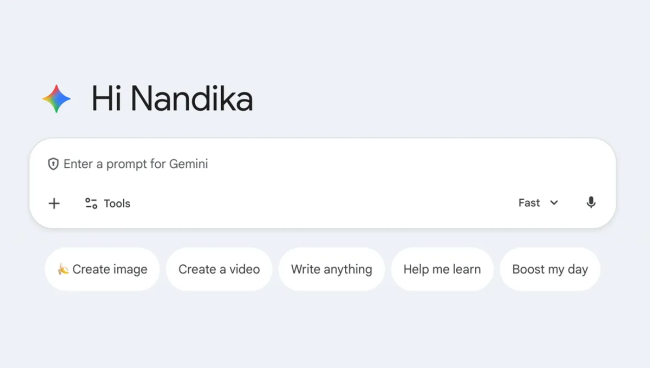 谷歌 Gemini 网页版更新“我的内容”文件夹，可一键访问生成的 AI 图像