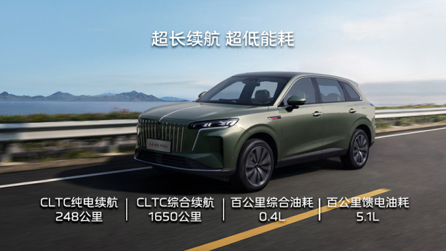 红旗 HS6 PHEV 车型 12 月 16 日上市,预售 17.88 万元起