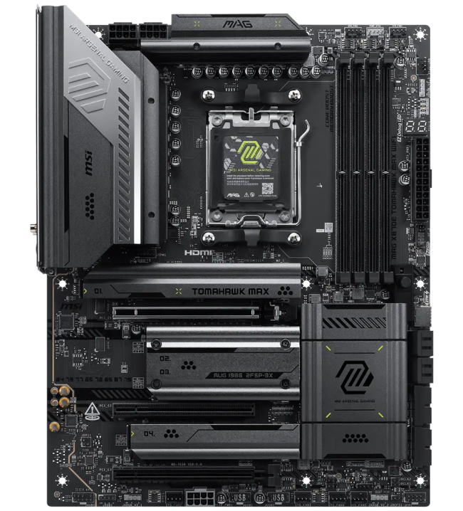 七款主板满足不同需求，微星正式发布 AMD X870 (E) MAX / EVO 中期改款