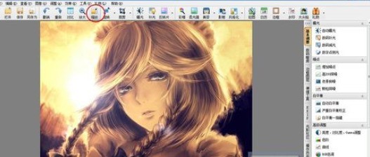 光影魔术手怎么更改图片分辨率