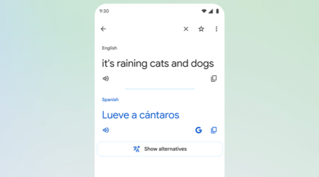 谷歌翻译引入 Gemini AI 功能，提供同义替换及语境信息