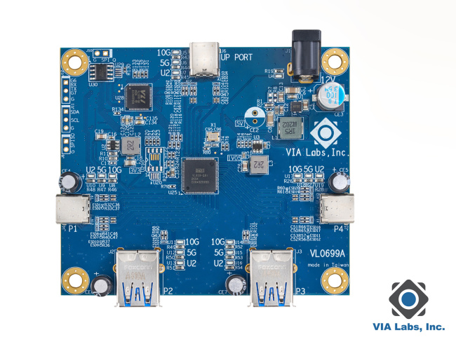 威锋 VIA Labs 公布工业级 USB 5Gbps / 10Gbps 集线器控制器芯片