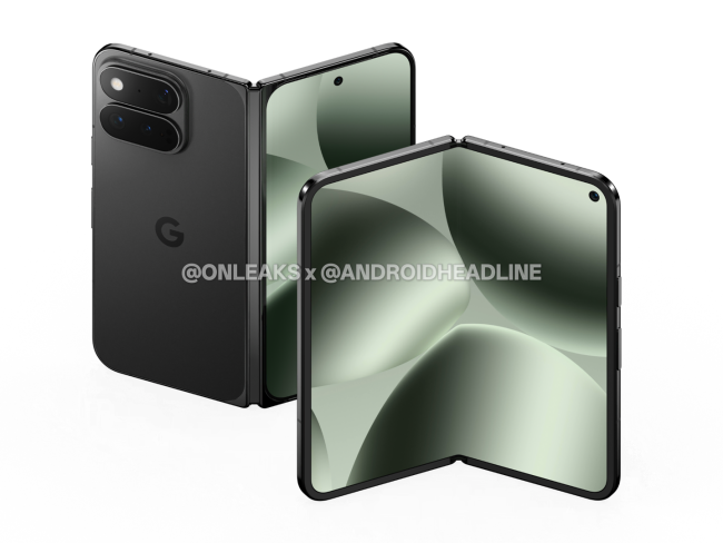 谷歌 Pixel 11 Pro Fold 渲染图首曝:厚度减至 10.1mm,相机 Deco 更简洁