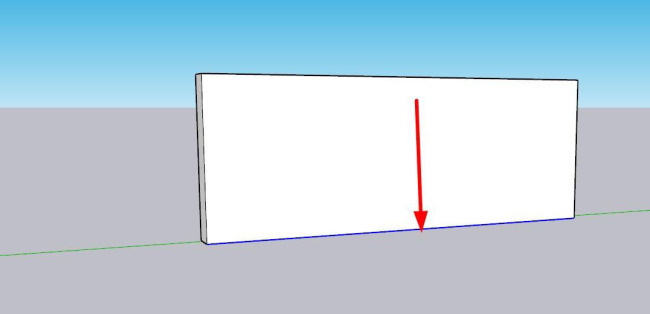 sketchup墙面怎么添加凸出的条文装饰
