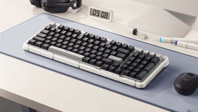 补足有线连接，罗技推出 Alto Keys 琥珀 K98M / K98S Plus 三模机械键盘