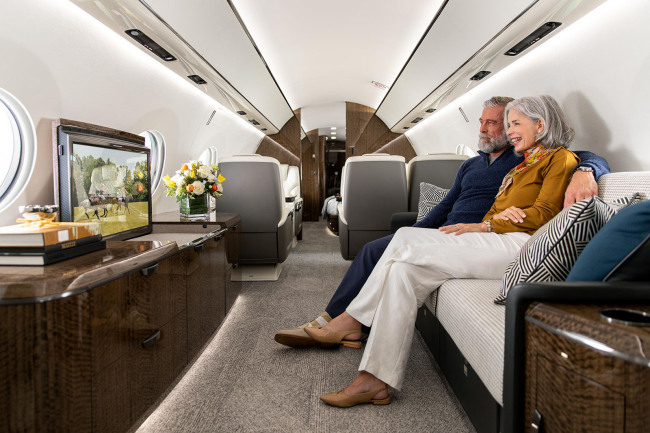 华龙航空引进湾流G700旗舰机型 超远程机队实力再攀行业巅峰