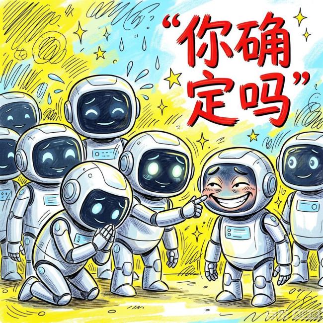  一句“你确定吗”，大模型集体暴露“讨好型人格”？