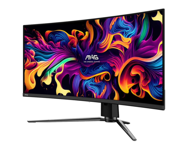 微星发布MAG 341CQP QD-OLED游戏显示器：34英寸，超高性能，首发特价5999元