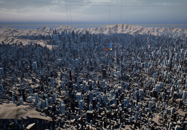 《女巨人游乐场》官方新截图：性感白丝狐妖践踏城市