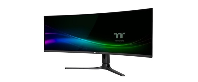 Tt发布TPM-O49CDQ显示器 曲面OLED屏幕