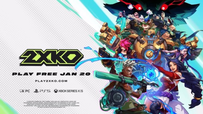 LOL世界观免费格斗游戏《2XKO》正式推出 英雄合作竞技