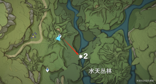 原神树王圣体菇全收集路线