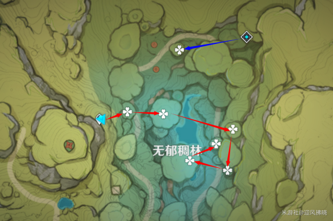 原神树王圣体菇全收集路线
