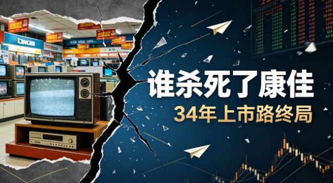 4年亏超200亿！主动退市，谁“杀死”了康佳集团？